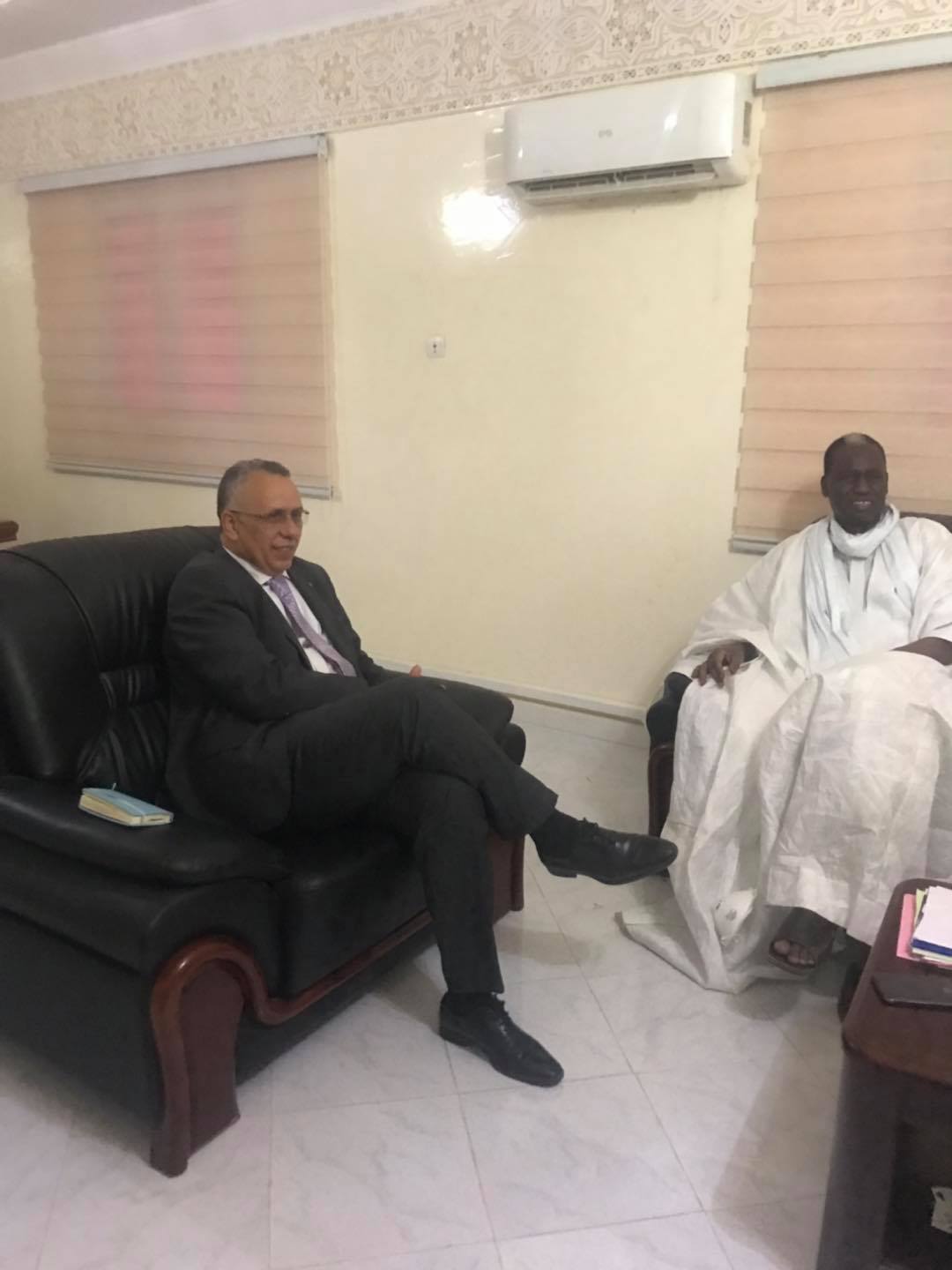 Lire la suite à propos de l’article La visite du président de la CVE Monsieur Kane Hamidou Baba au président de la CNDH