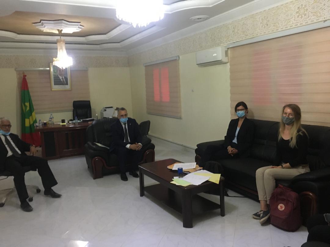 Read more about the article رئيس اللجنة الوطنية لحقوق الإنسان يجتمع بوفد من الوكالة الألمانية للتعاون الدولي (GIZ)