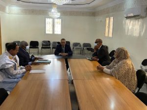 Read more about the article رئيس اللجنة الوطنية لحقوق الإنسان يستقبل الاتحادية الوطنية للأشخاص ذوي الإعاقة