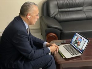 Lire la suite à propos de l’article Le Président de la CNDH participe à la réunion extraordinaire organisée par le Réseau arabe des institutions nationales des droits de l&rsquo;homme sur la situation en Palestine