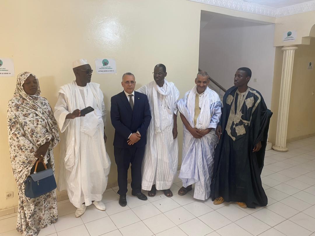 You are currently viewing Le président de la CNDH rencontre le bureau de la CVE