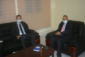 Lire la suite à propos de l’article Le président de la Cndh reçoit Jones Guilym, ambassadeur chef de Délégation de l&rsquo;Union Européenne en Mauritanie.