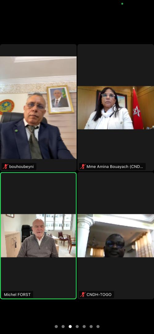 Lire la suite à propos de l’article Le président de la CNDH en partenariat avec l’OIF organise en webinaire sur les indh  et le pouvoir judiciaire