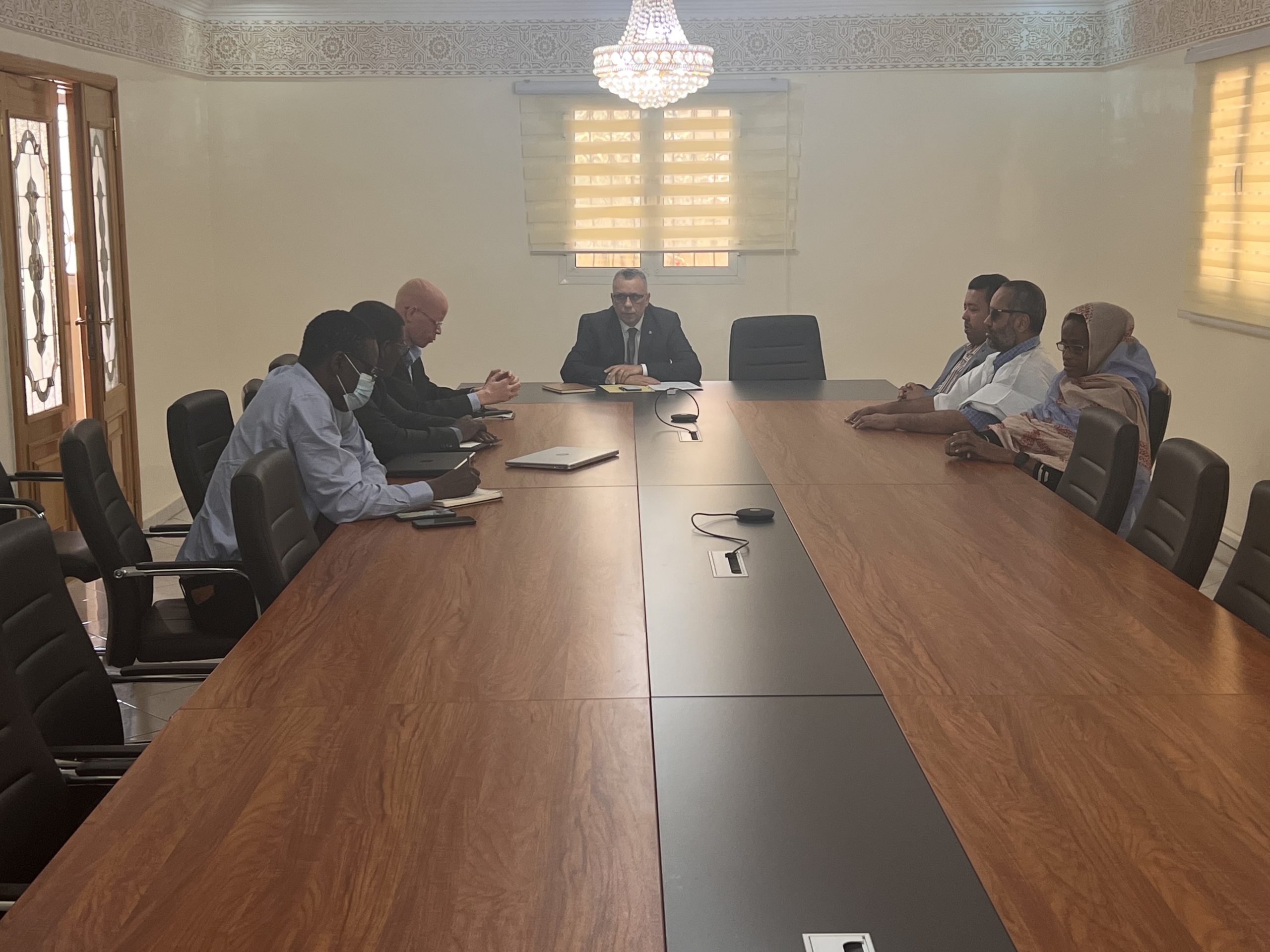 Read more about the article رئيس اللجنة الوطنية لحقوق الإنسان يستقبل الاتحادية الوطنية للأشخاص ذوي الإعاقة