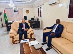 Lire la suite à propos de l’article Maître Ahmed Salem Bouhoubeyni a reçu ce jour au siège de la commission Monsieur Bekkai Ould Abdelmalek, Président du Mécanisme National de Prévention de la Torture.