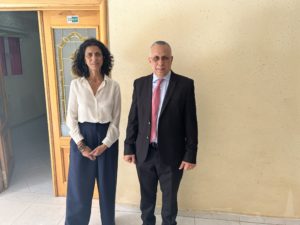 Read more about the article استقبل رئيس اللجنة الوطنية لحقوق الإنسان الأستاذ أحمد سالم بوحبيني ، اليوم الثلاثاء 27 يونيو 2022 ، وفد الاتحاد الأوروبي برئاسة البرلمانية الأوروبية