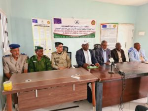 Read more about the article نظمت اللجنة الوطنية لحقوق الإنسان اليوم في النعمة ورشة لصالح السلطات الإدارية والأمنية والقضائية