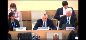 Read more about the article أشادت ممثلة الولايات المتحدة الاميركية في كلمتها التي ألقتها يوم 30 سبتمبر 2022 في أعمال دورة مجلس حقوق الإنسان