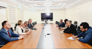 Read more about the article سفيرة بلجيكا  تثمن جهود اللجنة عقب زيارتها اليوم لمقرها