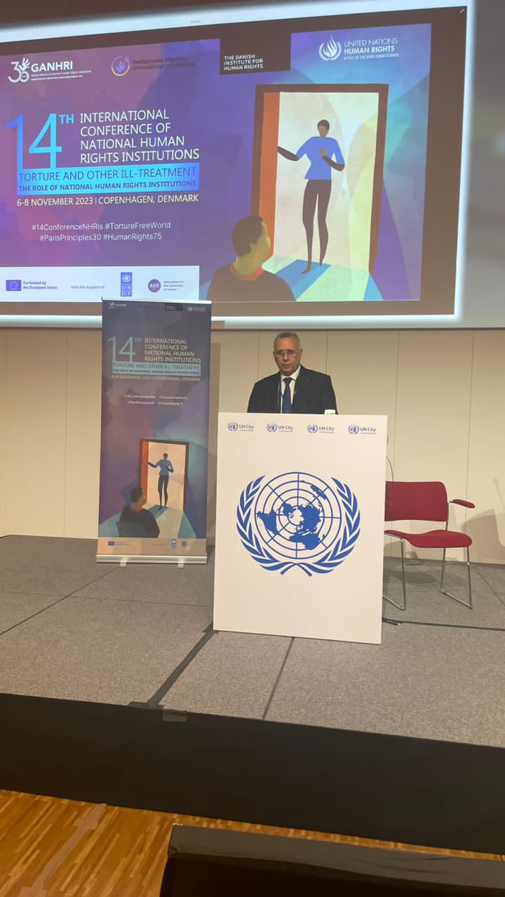 Lire la suite à propos de l’article Le président de la Commission Nationale des droits de l&rsquo;homme participe à la 14 eme Conférence internationale des institutions nationales des droits de l&rsquo;homme sur la torture et les mauvais traitements