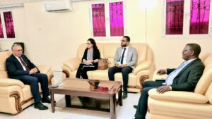 Read more about the article رئيس اللجنة الوطنية لحقوق الإنسان يجري مباحثات مع ممثلة مفوضية الأمم المتحدة لشؤون اللاجئين المقيمة في بلادنا