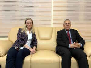 Read more about the article رئيس اللجنة يستقبل السفيرة الأمريكية بمناسبة انتهاء مأموريتها