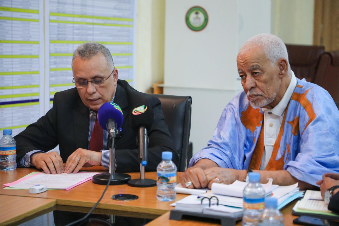 Read more about the article خطاب السيد رئيس اللجنة الوطنية لحقوق الإنسان الأستاذ أحمد سالم ولد بوحبيني اليوم خلال لقاء برئيس وأعضاء اللجنة المستقلة للانتخابات