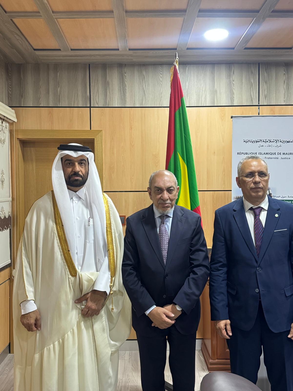 Read more about the article رئيس اللجنة الوطنية لحقوق الإنسان في زيارات رفقة وفد الشبكة العربية