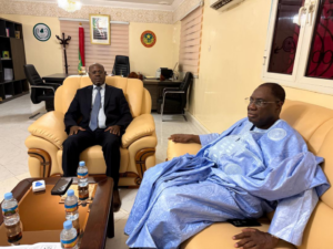 Lire la suite à propos de l’article Rencontre du Président de la Commission avec le vice-président de l&rsquo;Assemblée Nationale