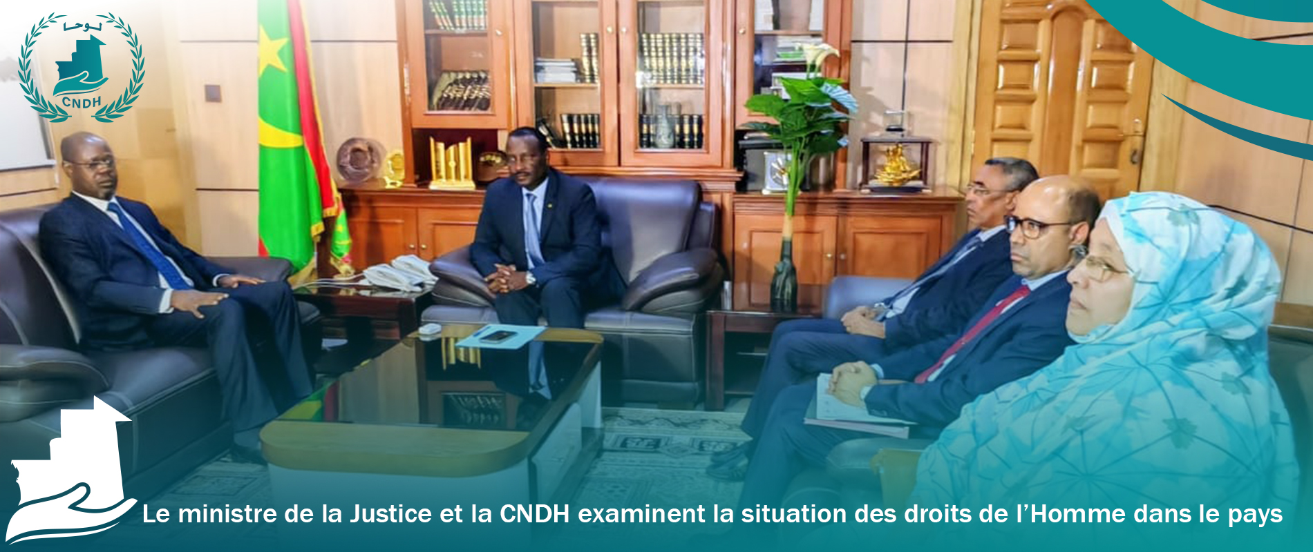 You are currently viewing Le ministre de la Justice et la CNDH examinent la situation des droits de l’Homme dans le pays