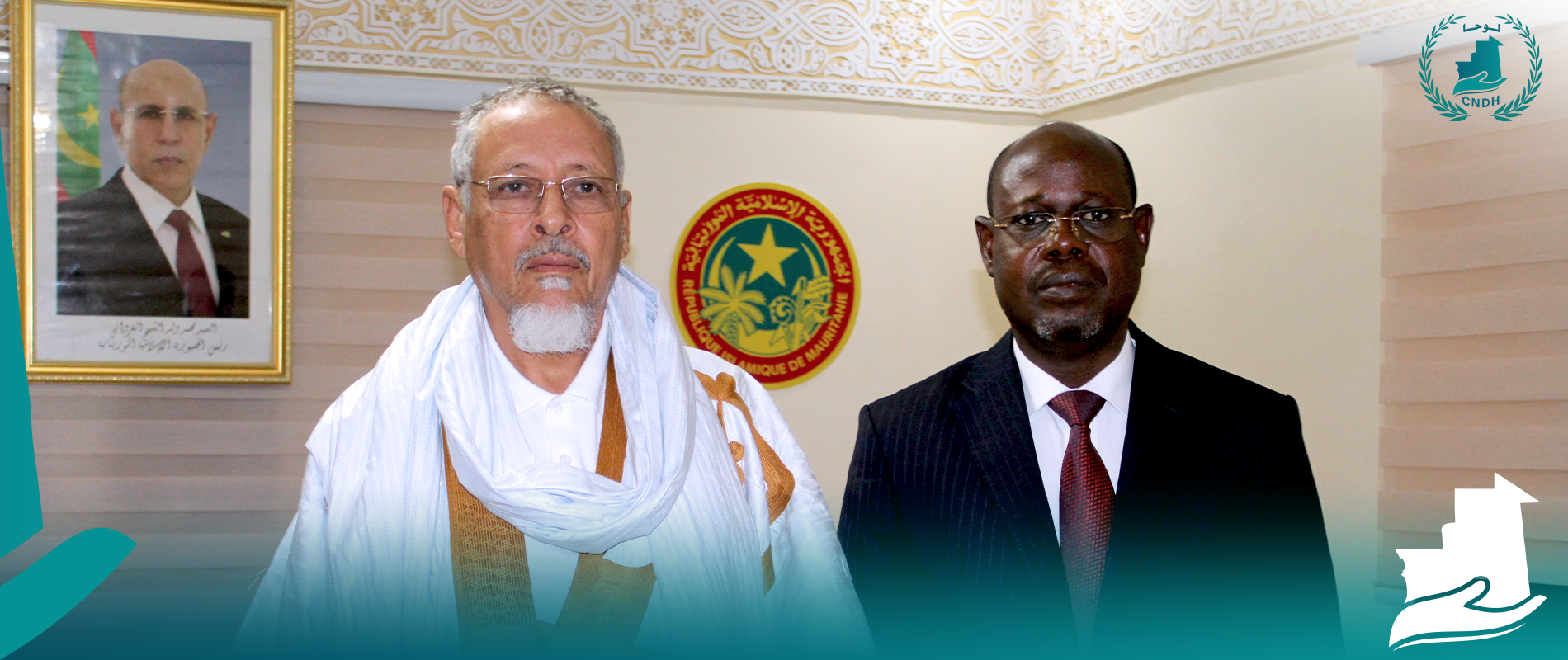 You are currently viewing Le président de la CNDH reçoit le président de la Commission des Oulémas chargé du dialogue avec les salafistes