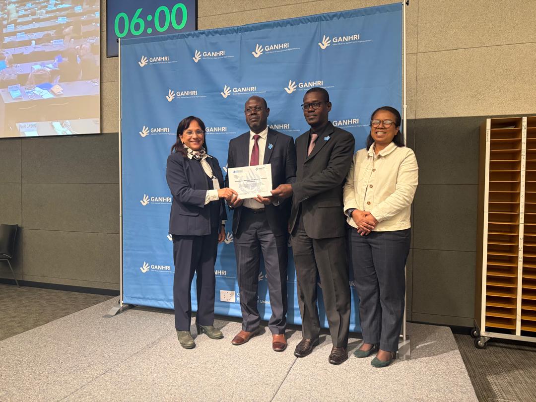 You are currently viewing La CNDH reçoit un certificat d&rsquo;accréditation au statut « A » des Nations Unies à Genève