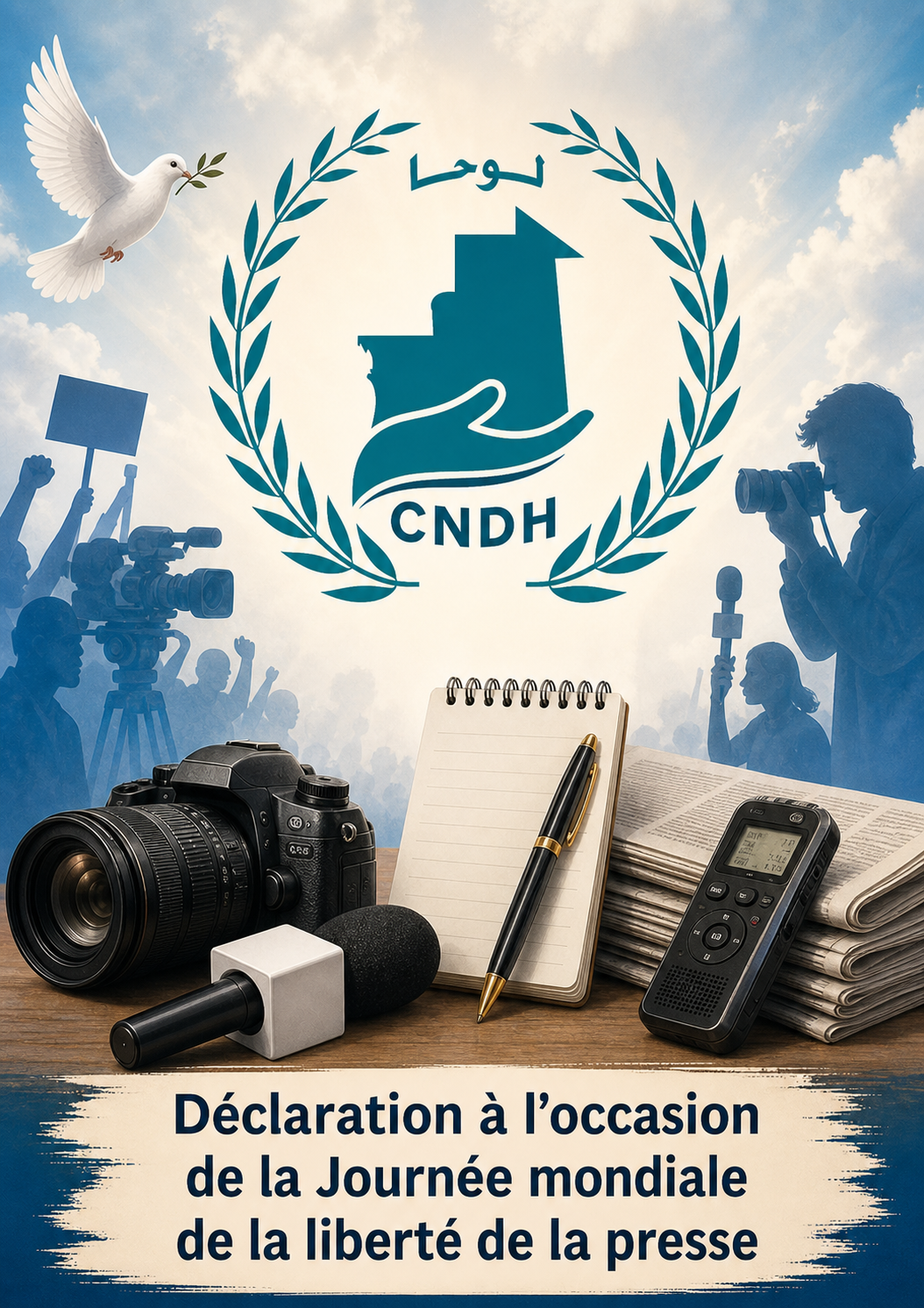 You are currently viewing Déclaration à l&rsquo;occasion de la Journée mondiale de la liberté de la presse :